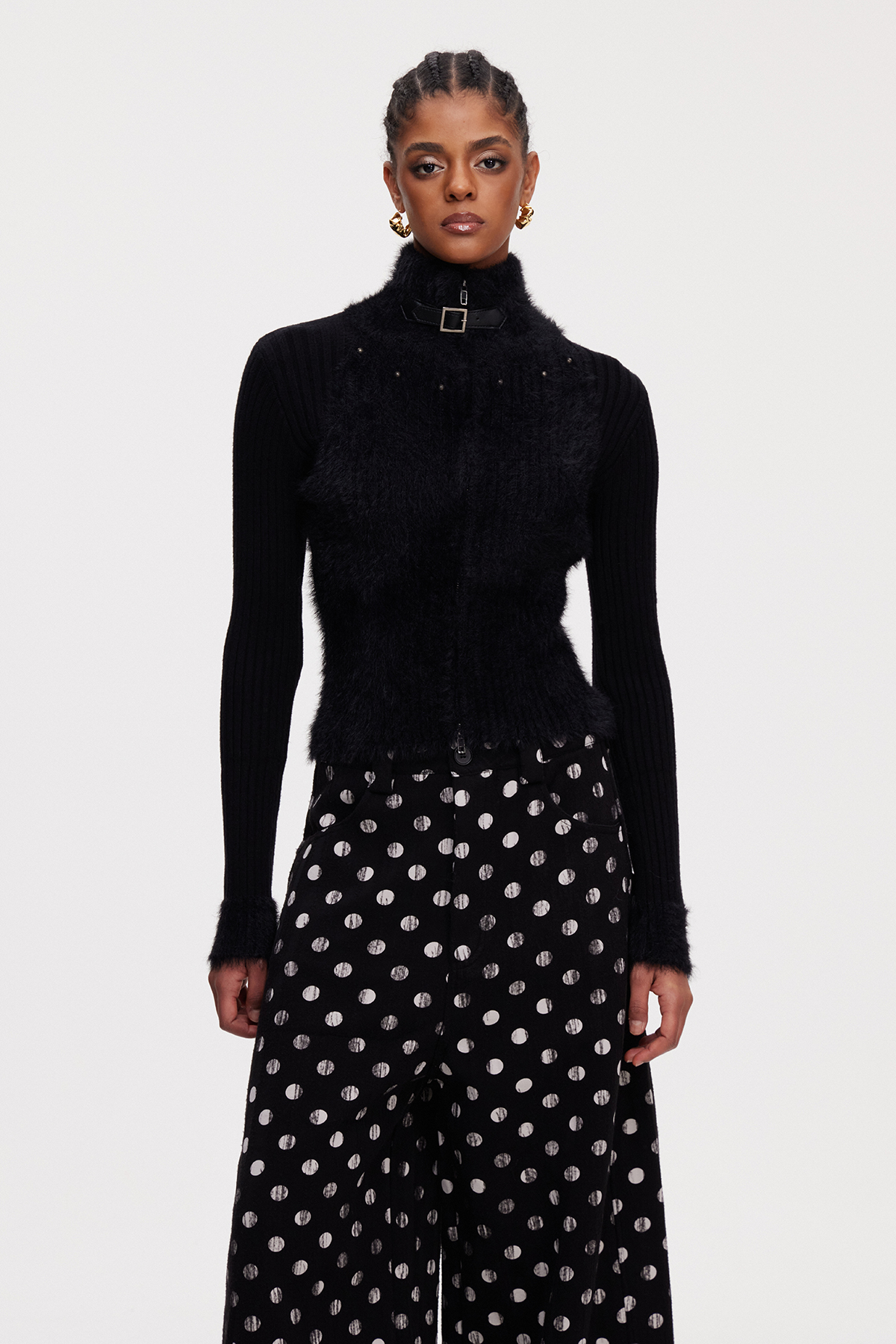 Maire Faux Fur Top