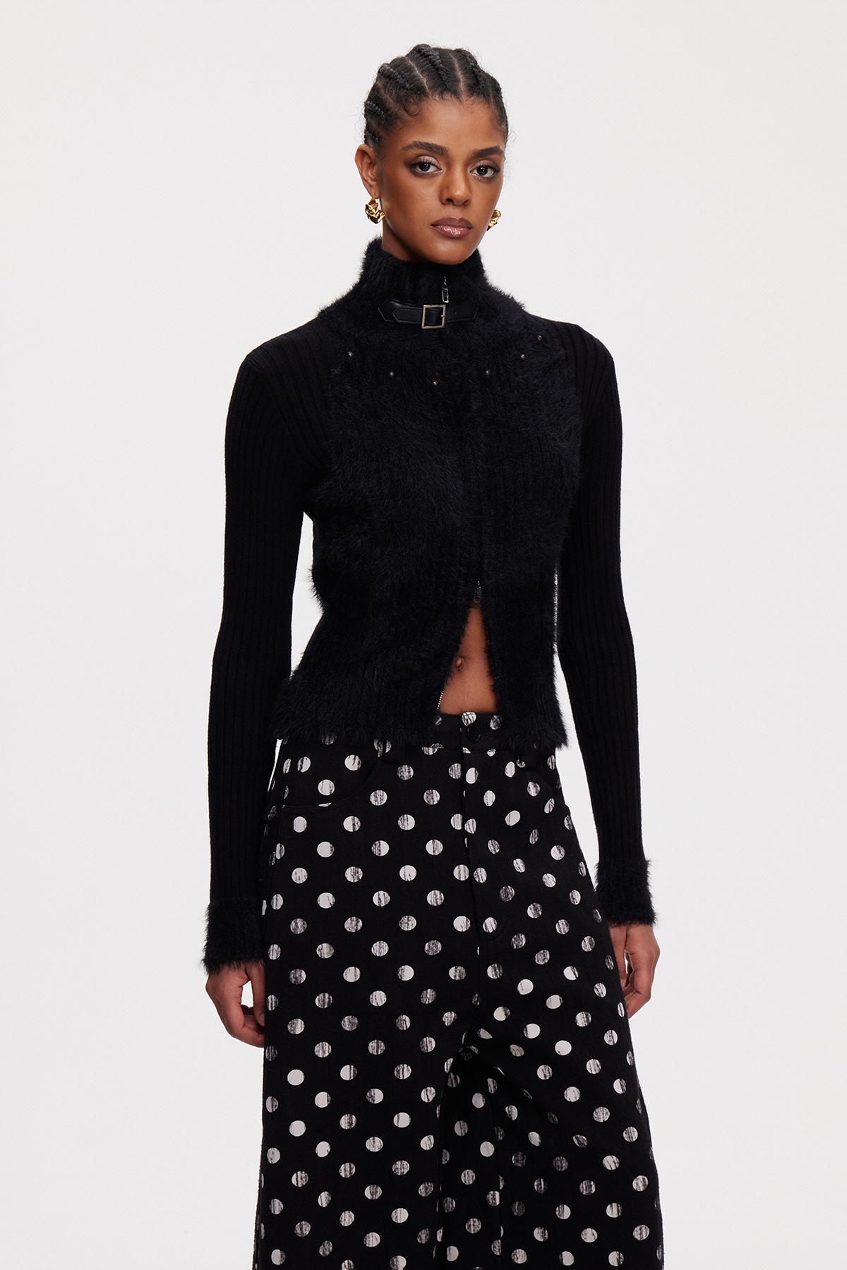 Maire Faux Fur Top