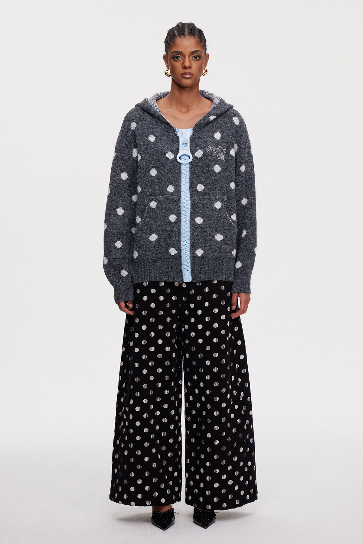 Mairenn Dot Knit Jacket