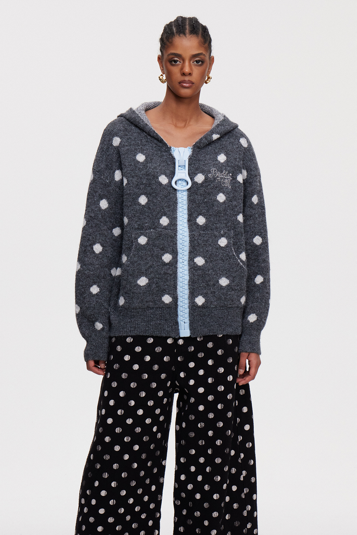 Mairenn Dot Knit Jacket