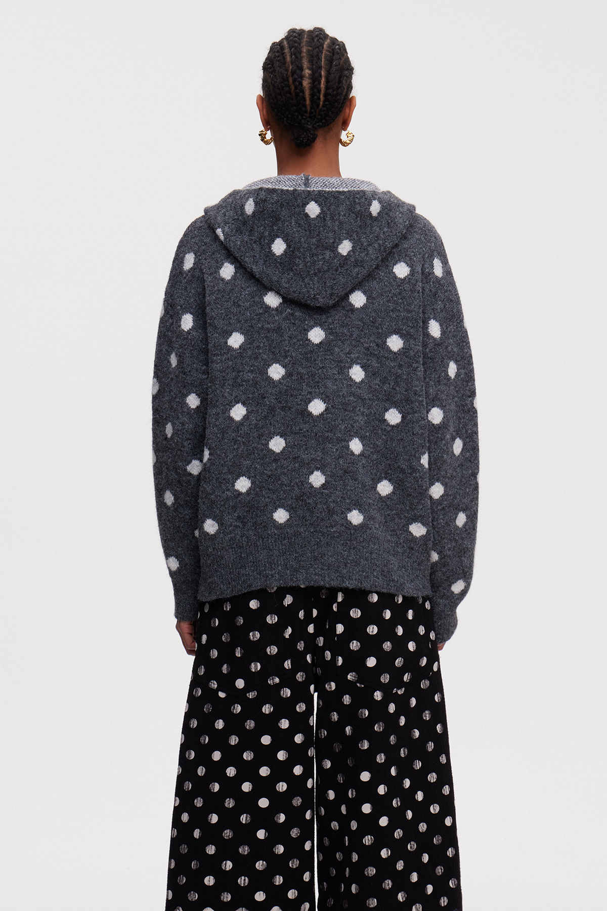 Mairenn Dot Knit Jacket