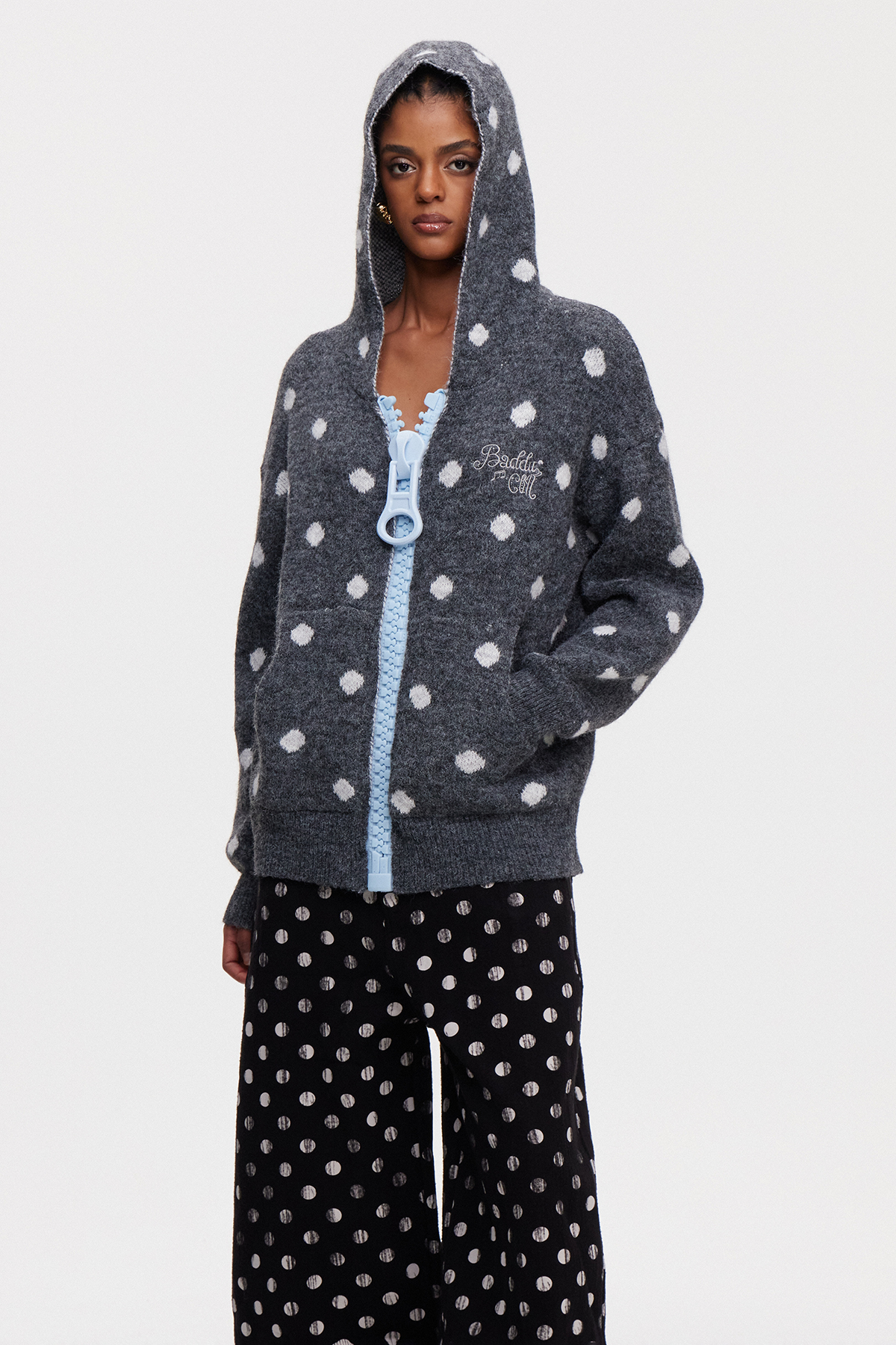 Mairenn Dot Knit Jacket