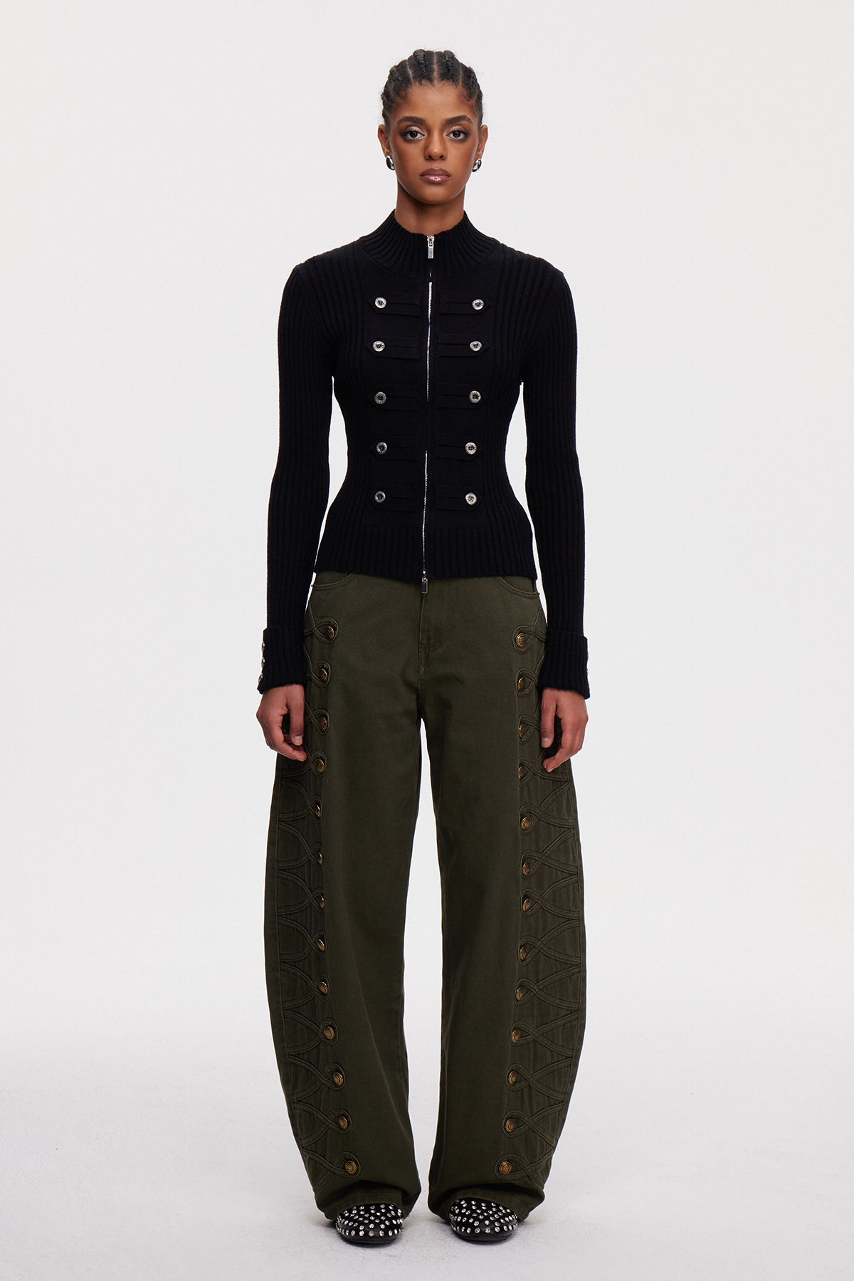 Mairin Napoleon Pants Set