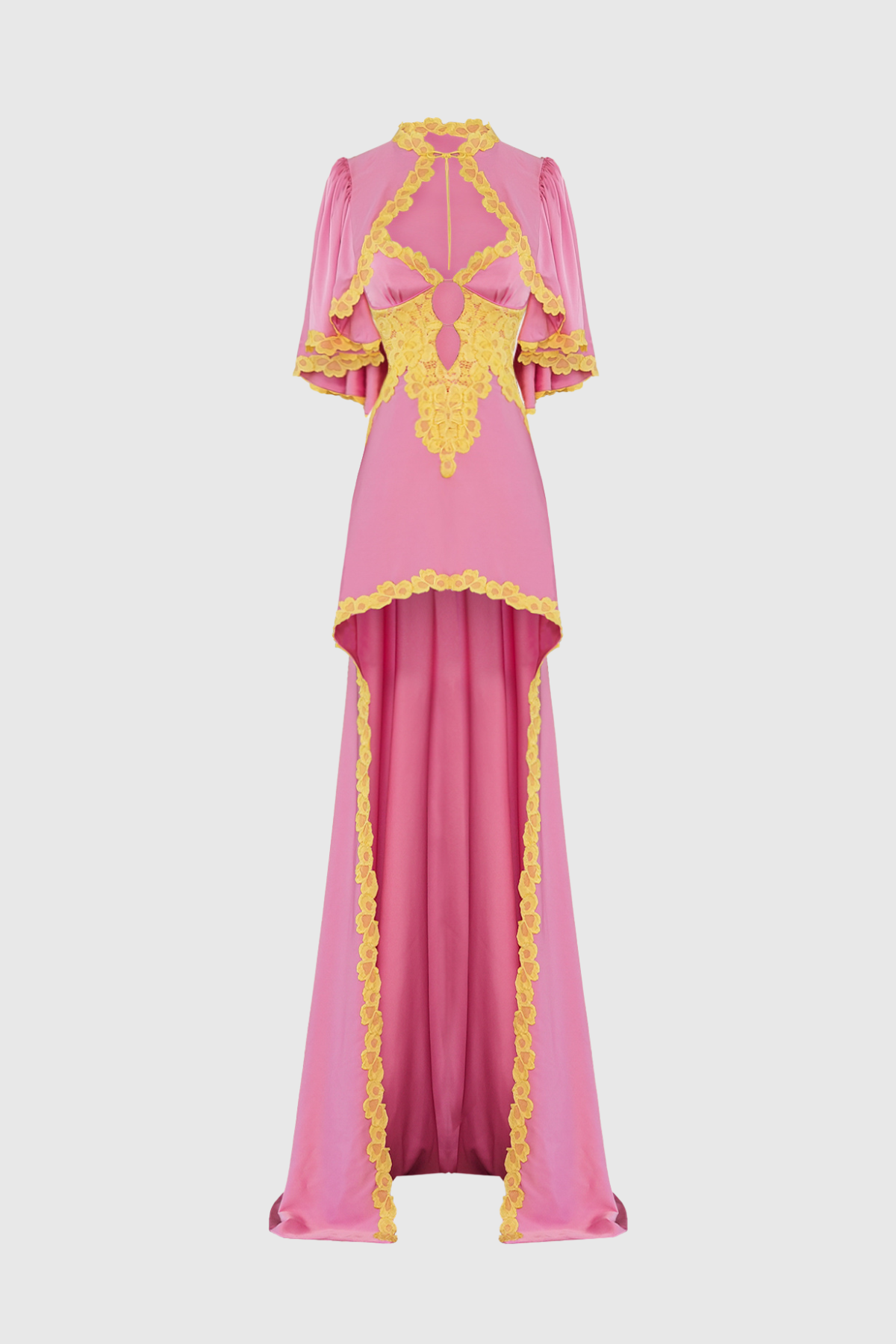 Nadezhda Lace Cutout Maxi Dress
