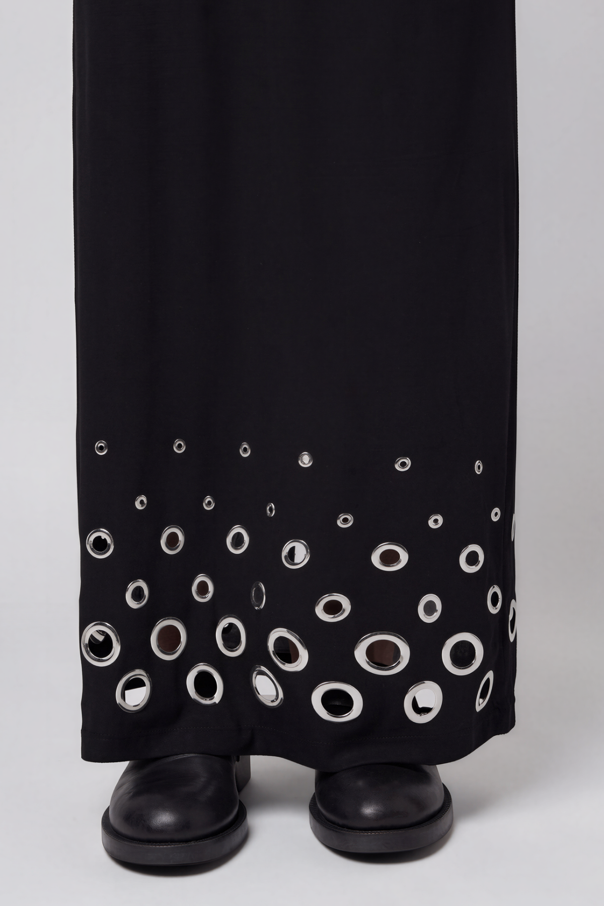 Nalanie Crop Eyelet  Skirt Set