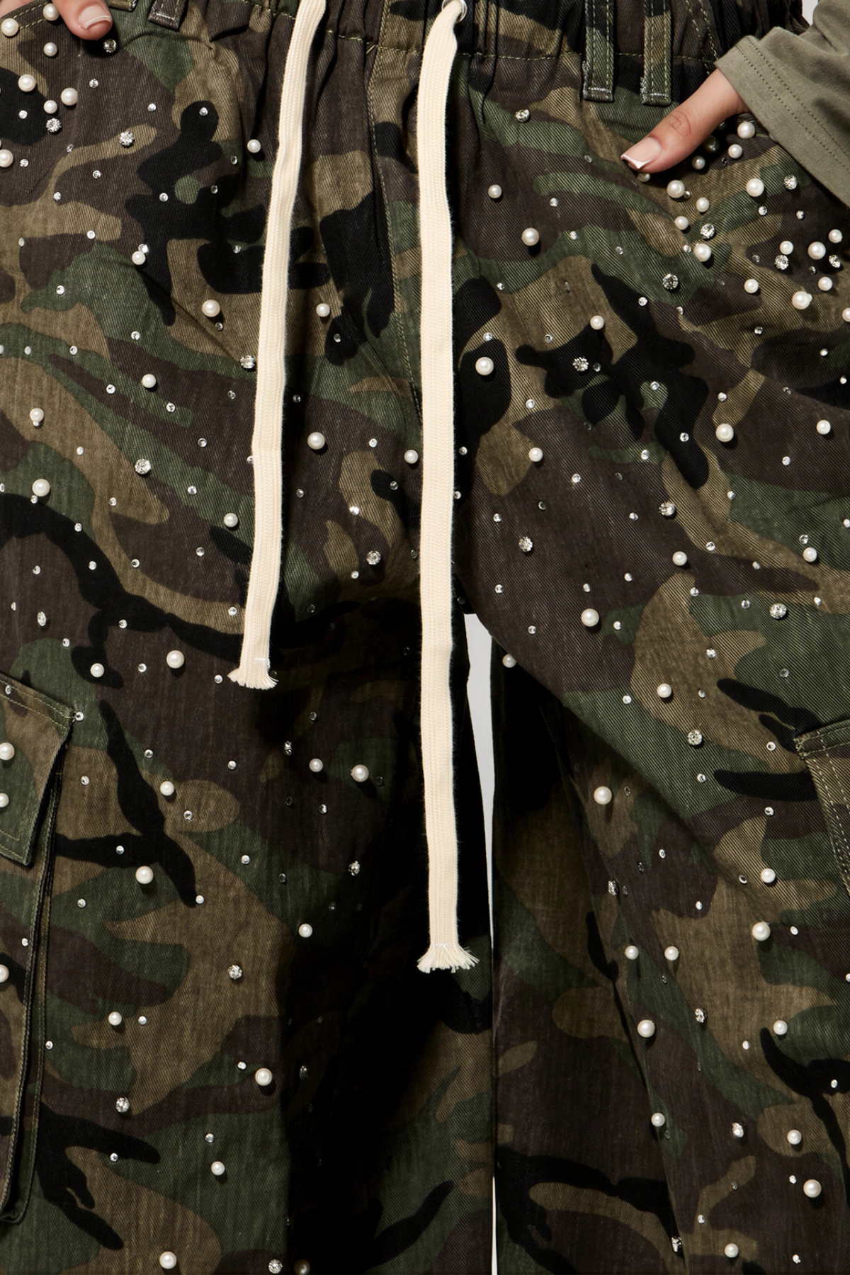 Namusoke Camouflage Pearl Pants