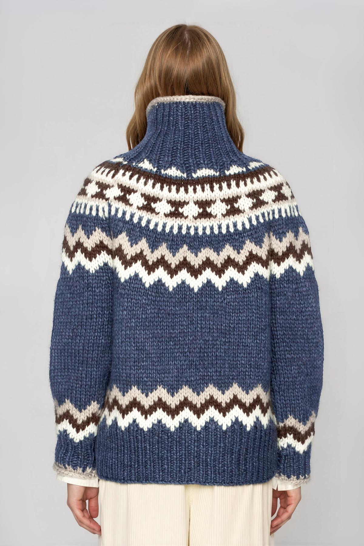 Nantan Knit Fair Isle Sweater
