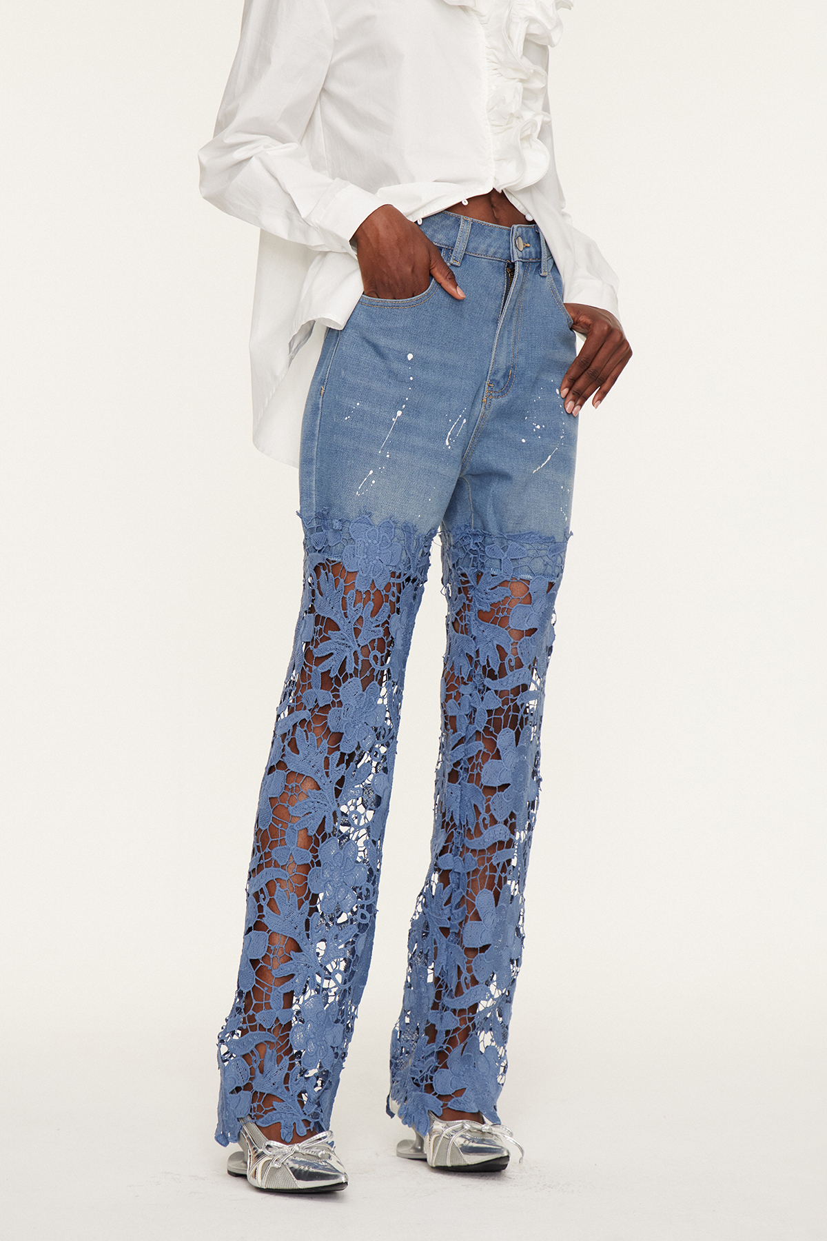 Veda Lace Jeans