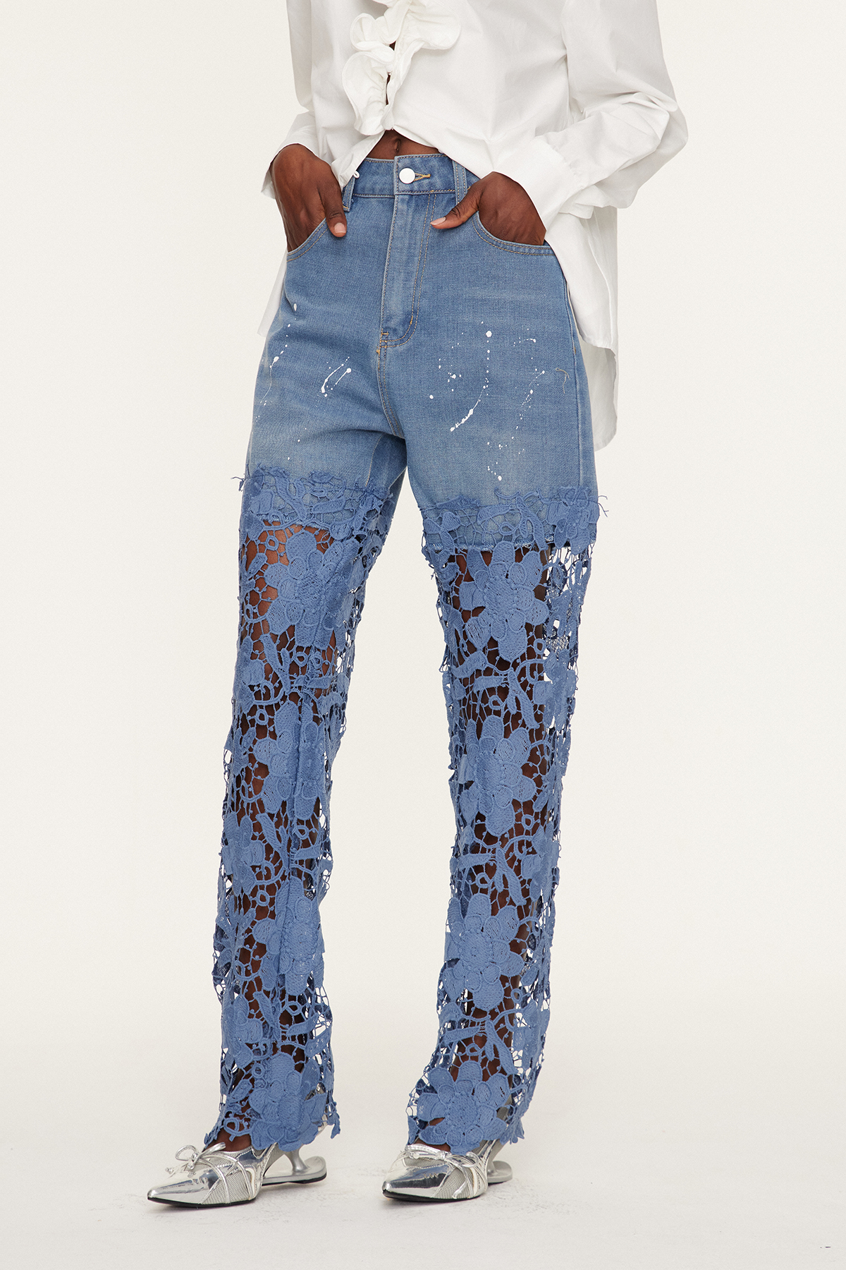 Veda Lace Jeans – Innovare Denim