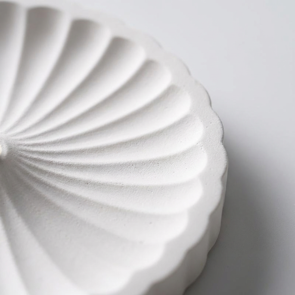 Petal Gypsum Incense Holder