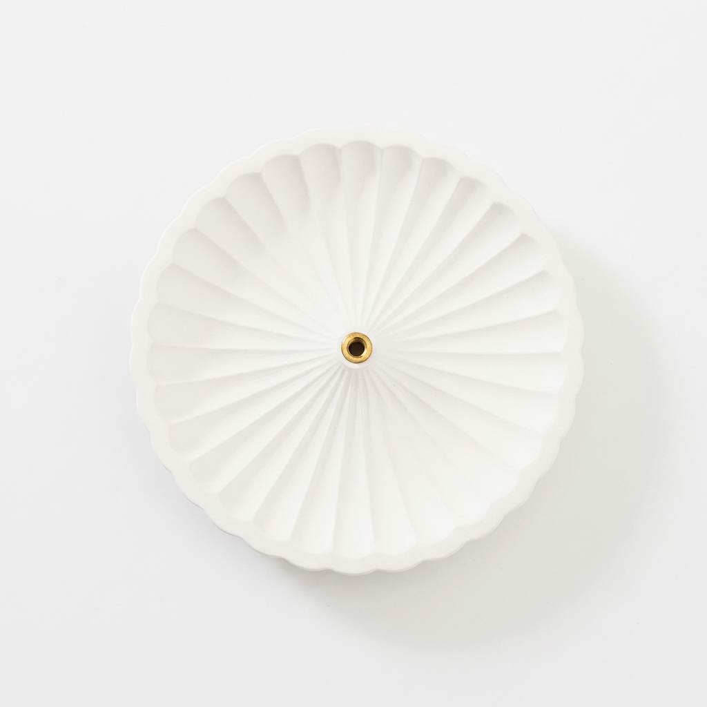 Petal Gypsum Incense Holder