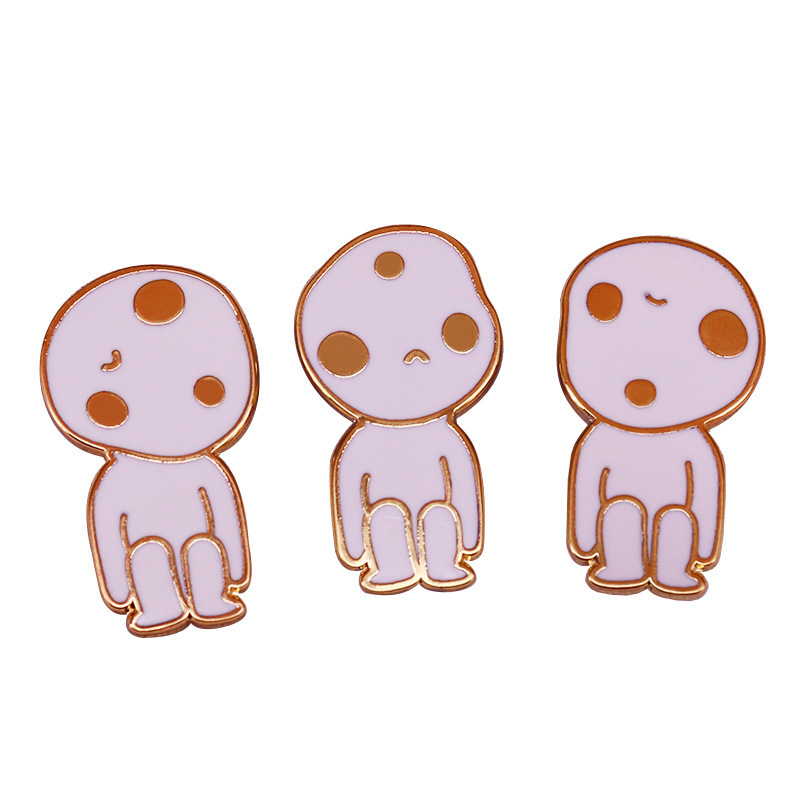 3Pcs Princess Mononoke - Tree Spirits (Kodama)