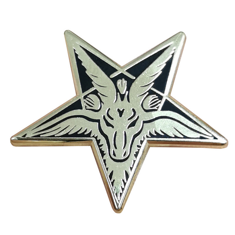 Baphomet Goat-Head Pin