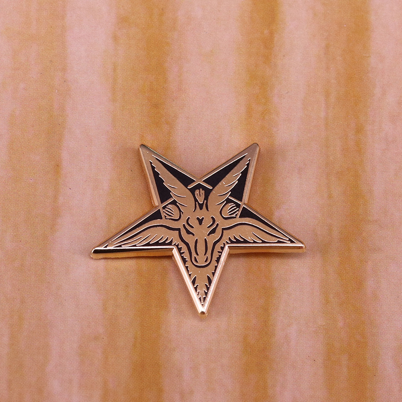 Baphomet Goat-Head Pin