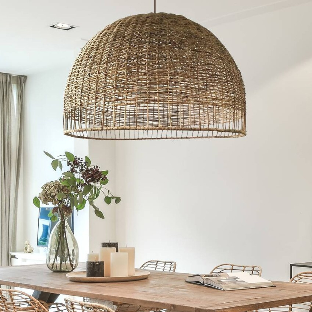 Sunshine State Rattan Pendant Light Home Decor Chandelier