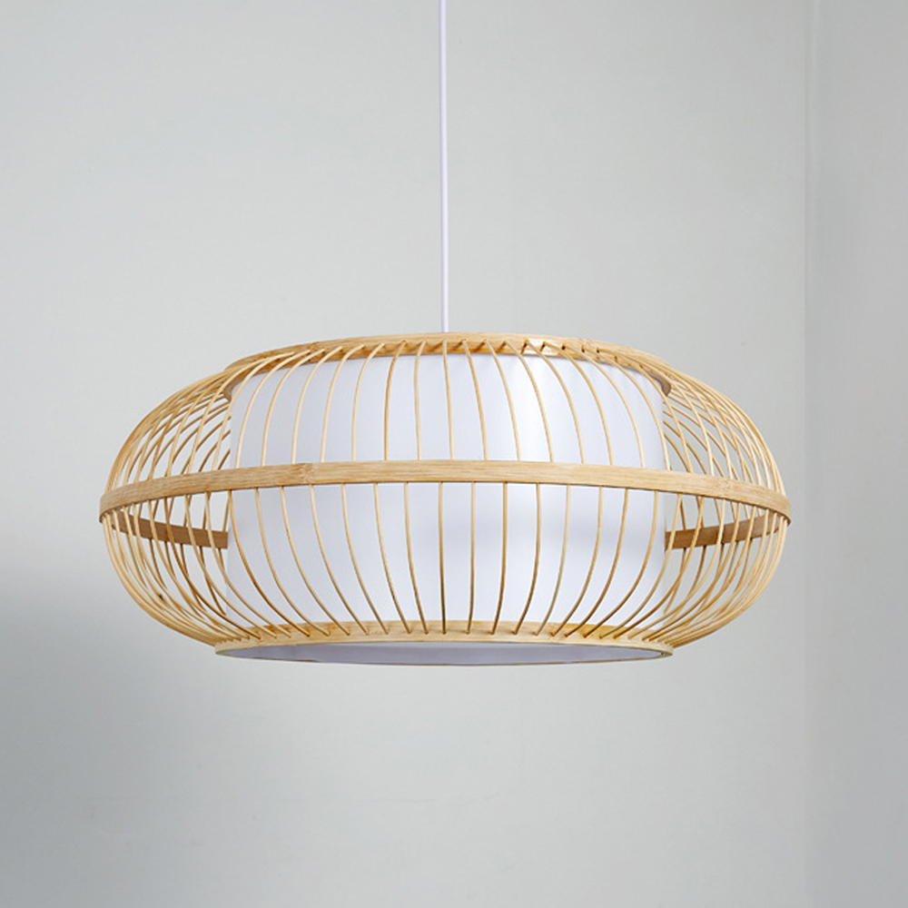 Artistic Bamboo Hanging Lamp Creative New Chinese Zen Restaurant Chandelier