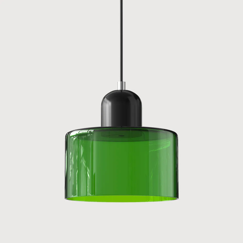Bauhaus Small Glass Pendant Light For Dining Room and Bedroom