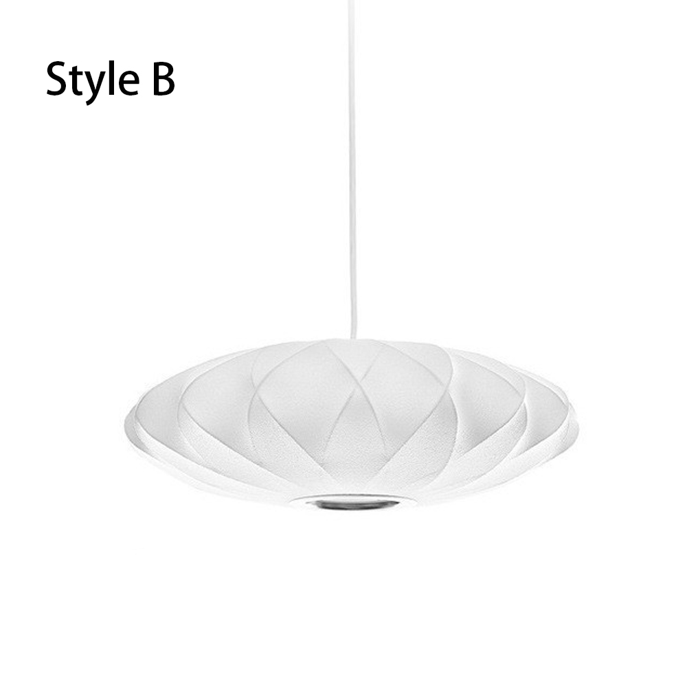 Nordic Italian Silk Chandelier Restaurant Fabric Chandelier Living Room Staircase Lights