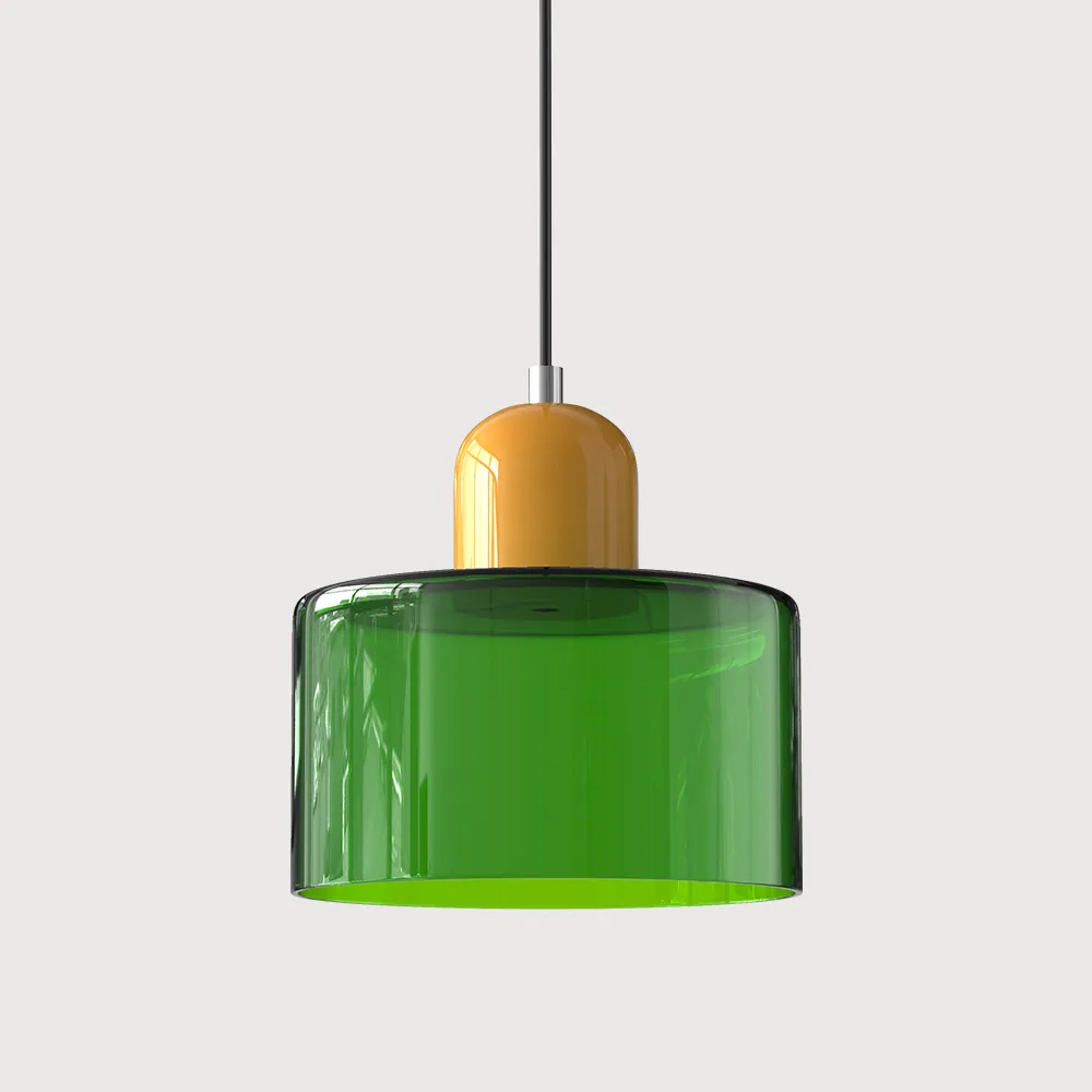 Bauhaus Small Glass Pendant Light For Dining Room and Bedroom