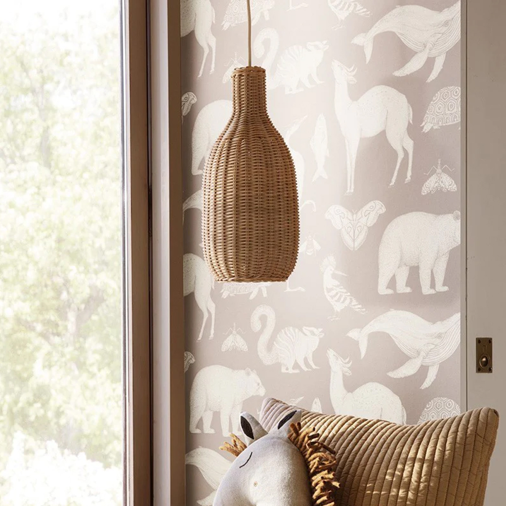 Nordic Rattan Handmade Pendant Lampshades for Kitchen Island