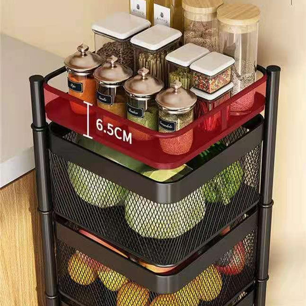 Multifunctional kitchen shelf