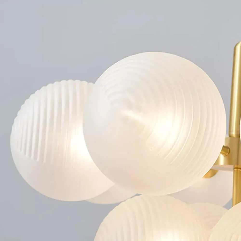 Simple Nordic Glass Bubble Chandelier