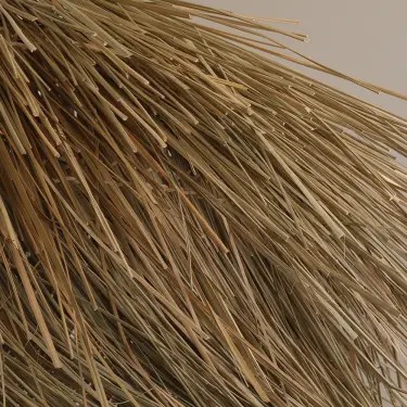 Mediterranean Style Grass Hanging Lamp Oversized Coastal Straw Chandelier