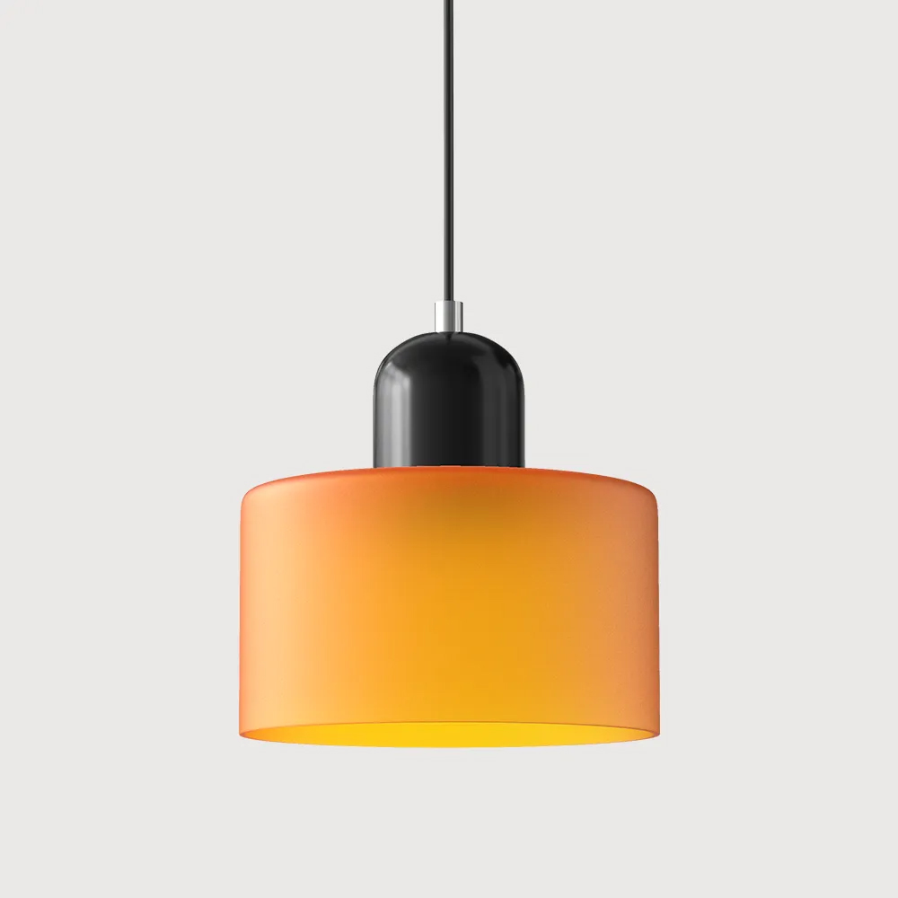 Bauhaus Small Glass Pendant Light For Dining Room and Bedroom