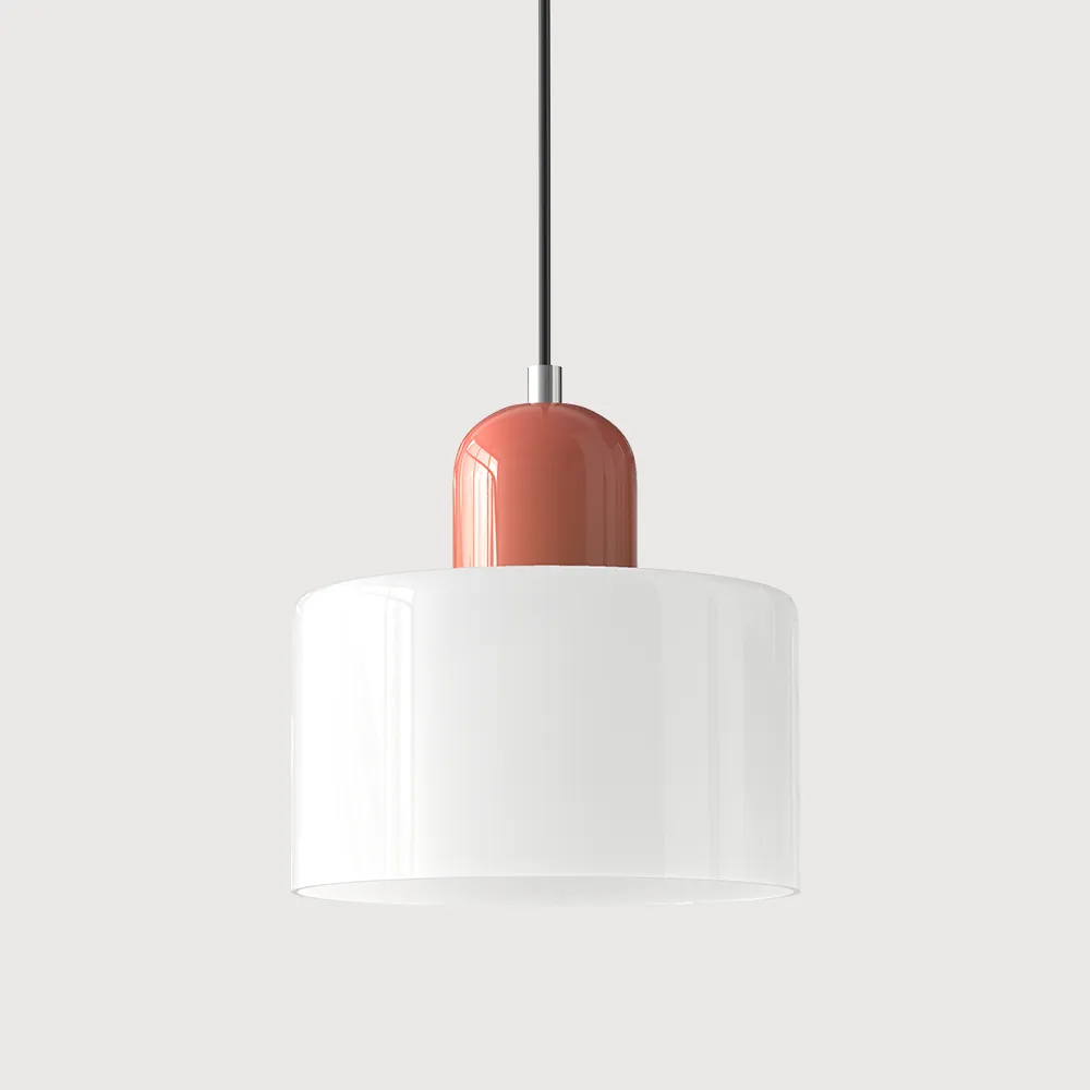 Bauhaus Small Glass Pendant Light For Dining Room and Bedroom