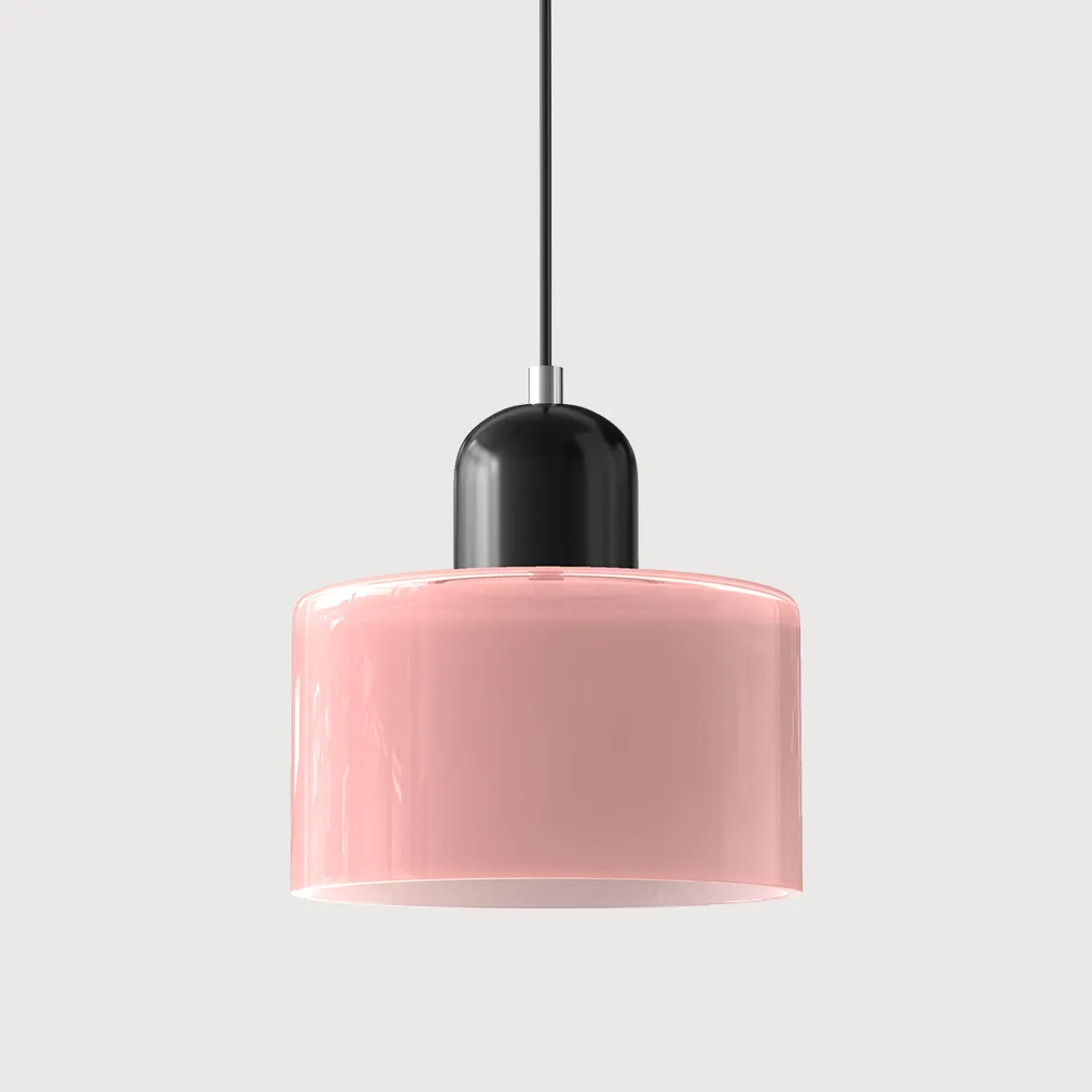 Bauhaus Small Glass Pendant Light For Dining Room and Bedroom