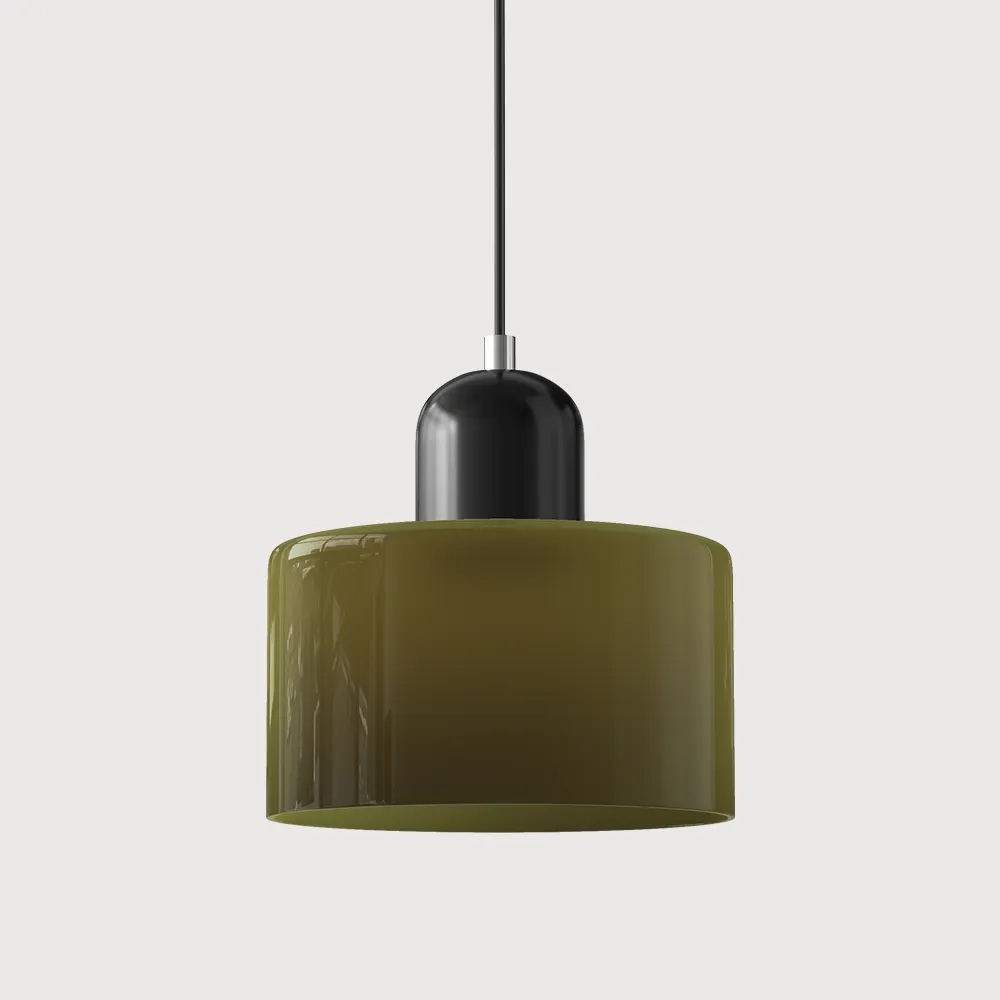 Bauhaus Small Glass Pendant Light For Dining Room and Bedroom