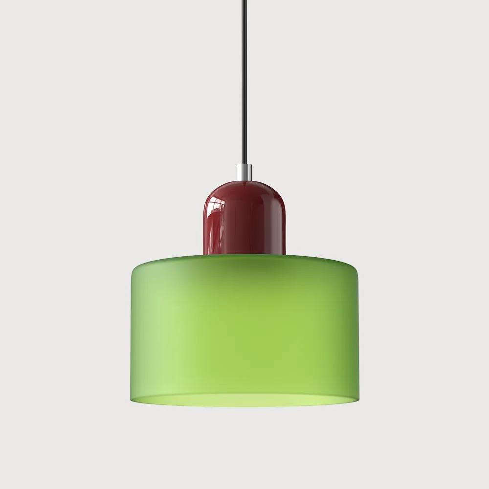 Bauhaus Small Glass Pendant Light For Dining Room and Bedroom