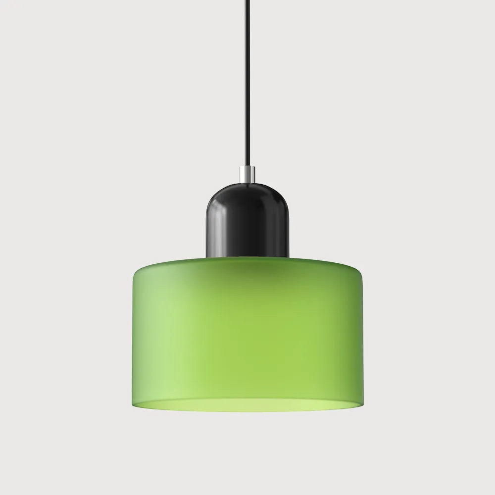 Bauhaus Small Glass Pendant Light For Dining Room and Bedroom
