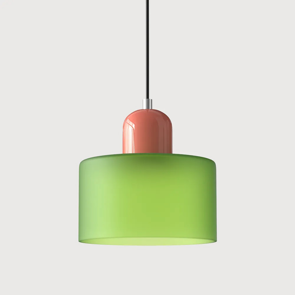 Bauhaus Small Glass Pendant Light For Dining Room and Bedroom