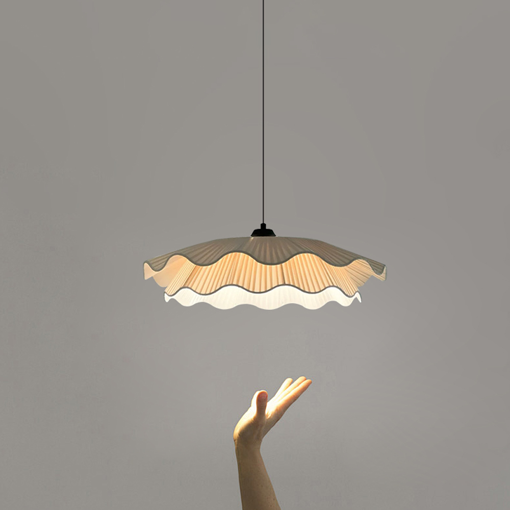 Modern Dining Room Fabric Pendant Light French Design Home Decor Chandelier