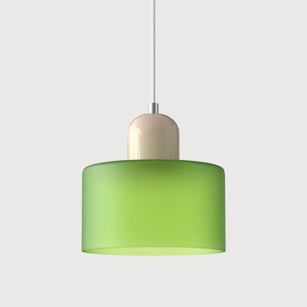 Bauhaus Small Glass Pendant Light For Dining Room and Bedroom