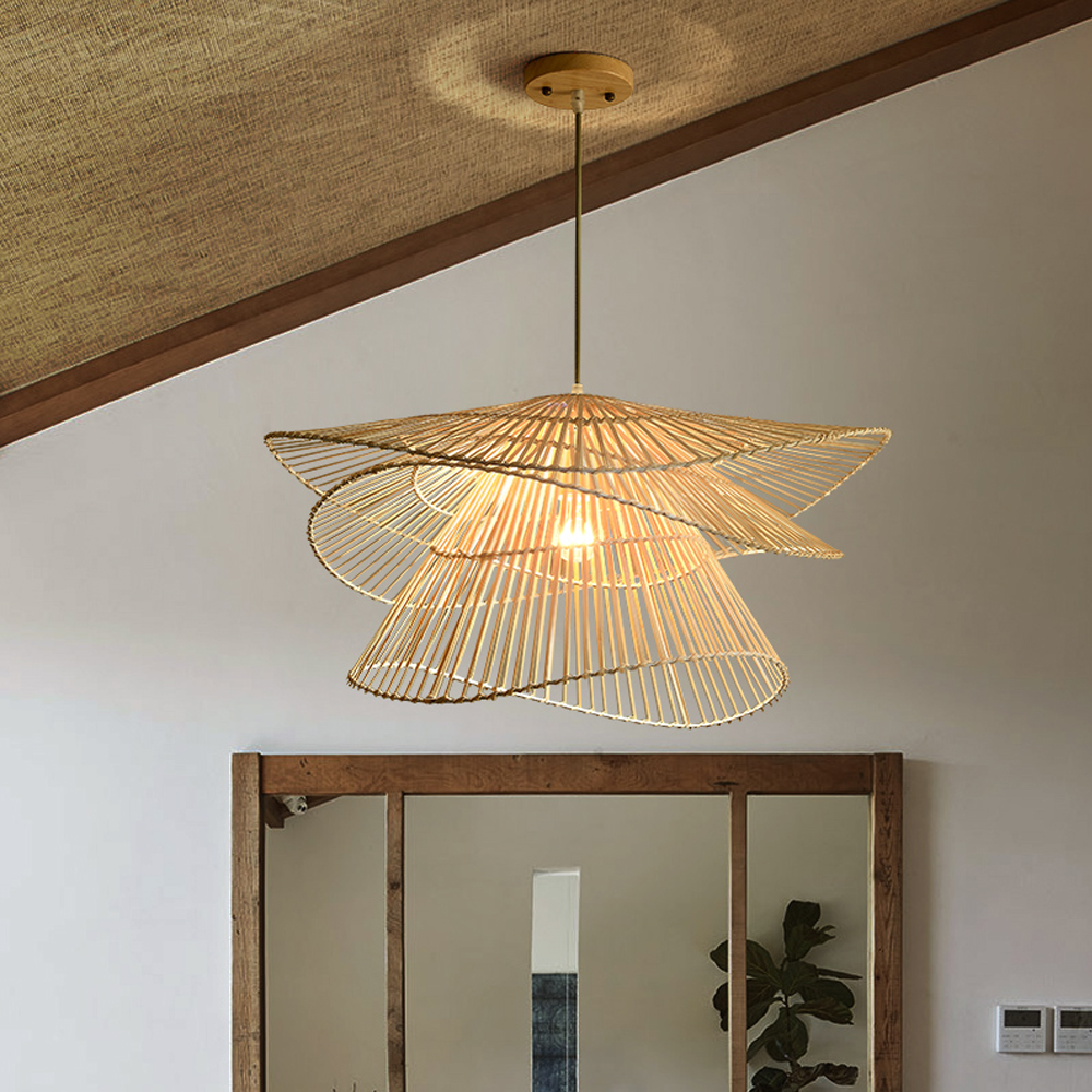 Creative Multi-layered Pendant Lights Dining Room Decoration Vintage Suspension Luminaire