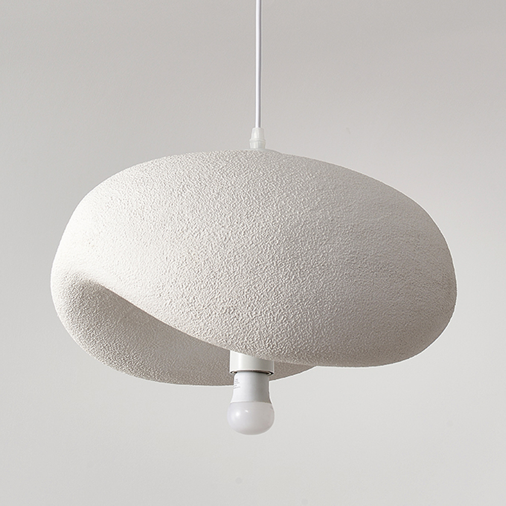 Cream Wabi-sabi Style Chandelier Living Room Restaurant Pendant Light Creative Lighting