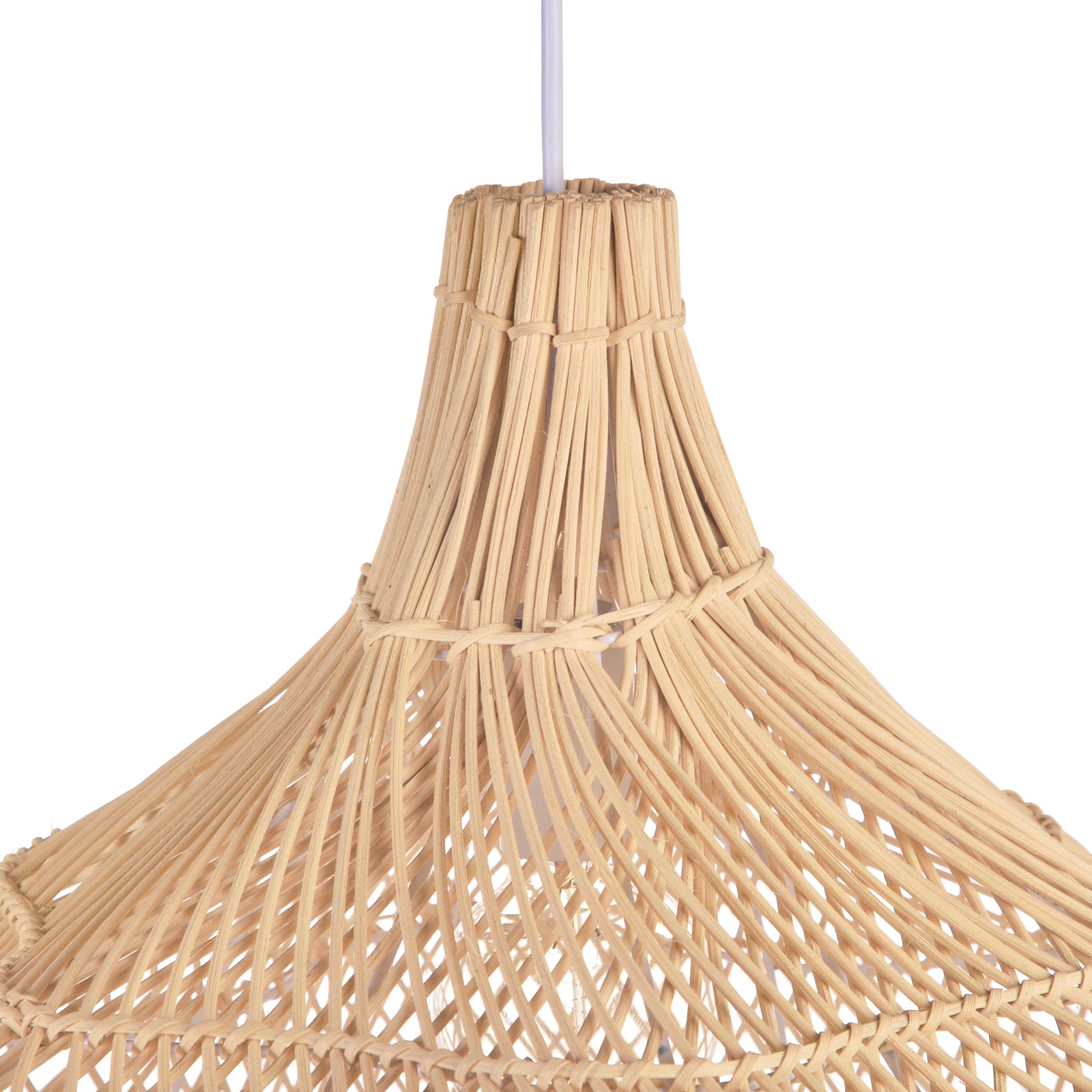 Rattan Novelty Pendant Lights Wicker Pendant Shade