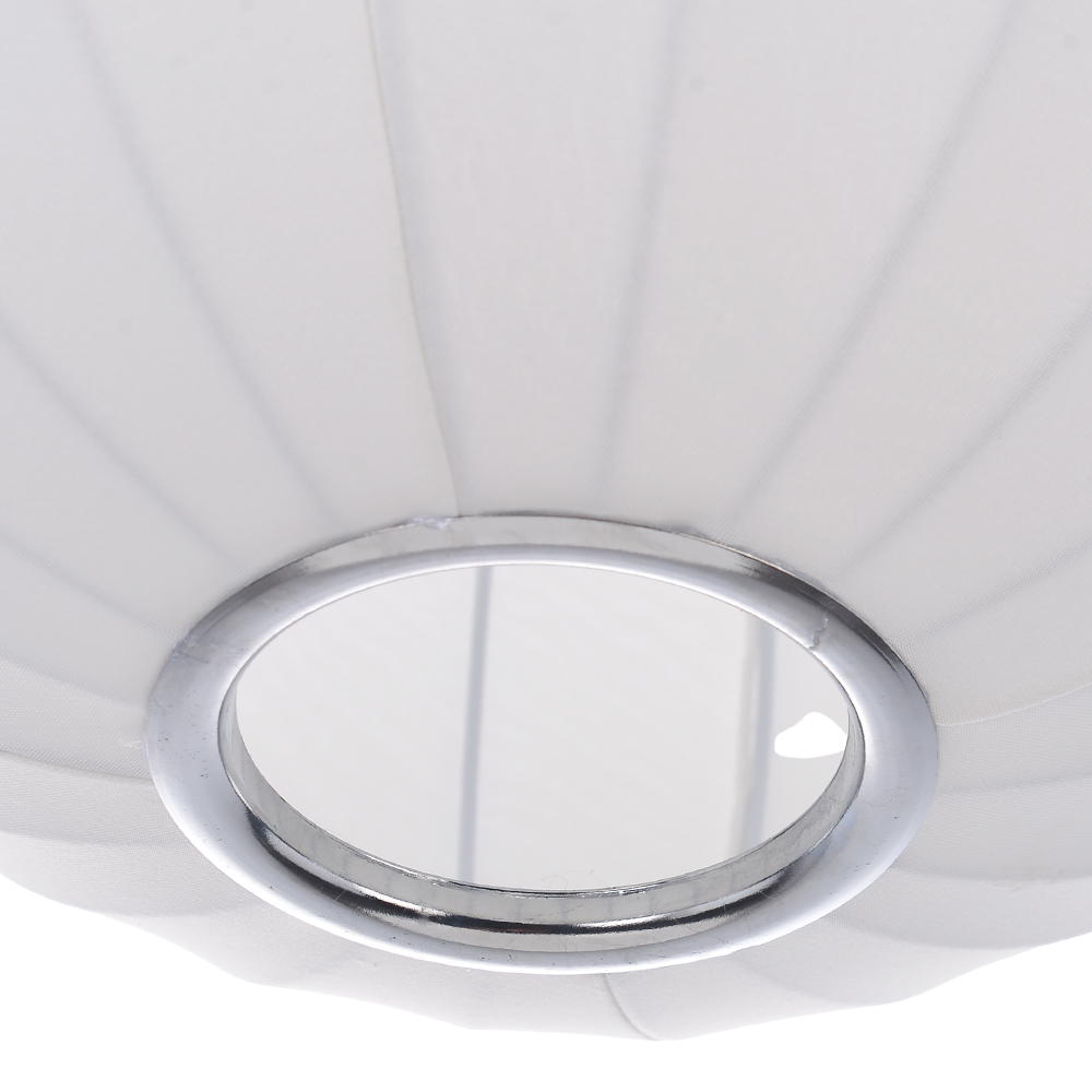 Round Fabric Lantern Pendant Light for Dining Room