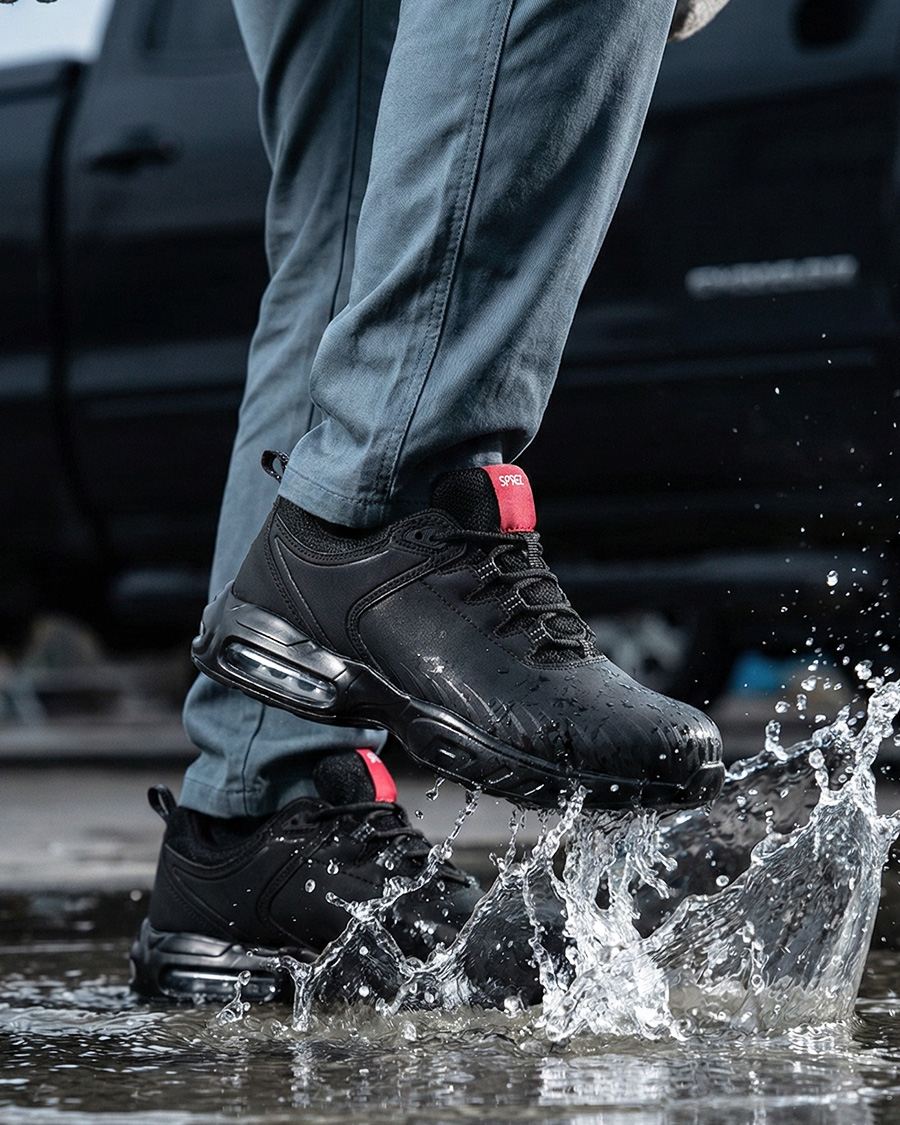 シーズラボ PROSHAPE SSK200232BLK Men's Leo Arch Fit MaxTRAX® Soft Toe Athletic