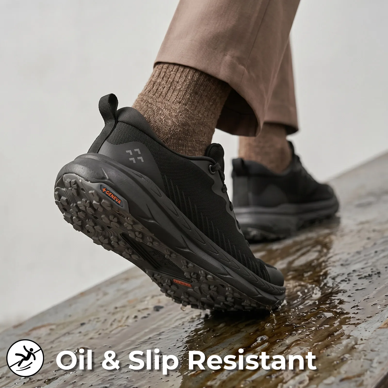 oil&slip resistant work shoes for men
