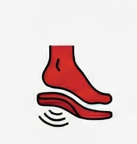 SPIEZ BernCore Foam energy-return cushioning technology