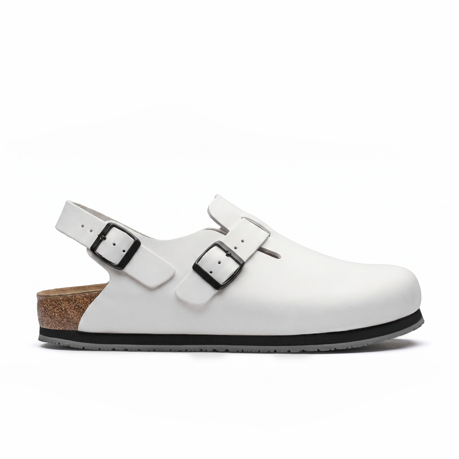 Wide-Friendly Unisex Slip-On Work Shoes - Roomy Fit, Slip