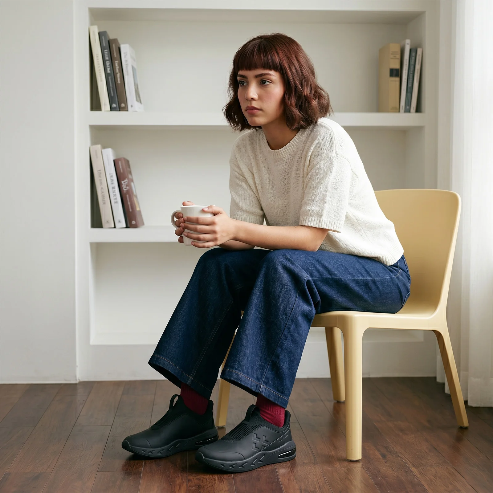 oil&slip resistant work shoes for women