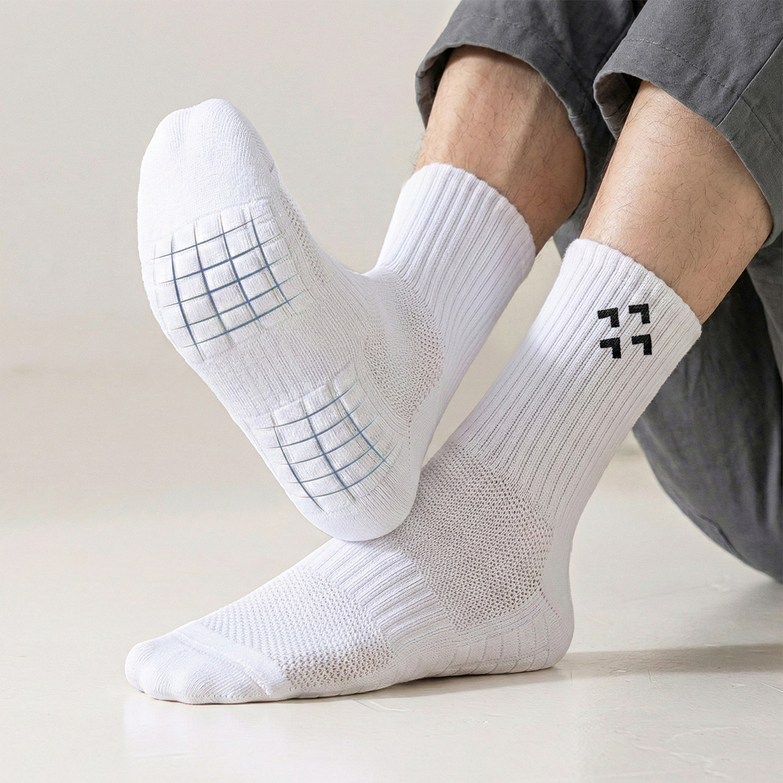 SPIEZ Cushioned Support Work Socks