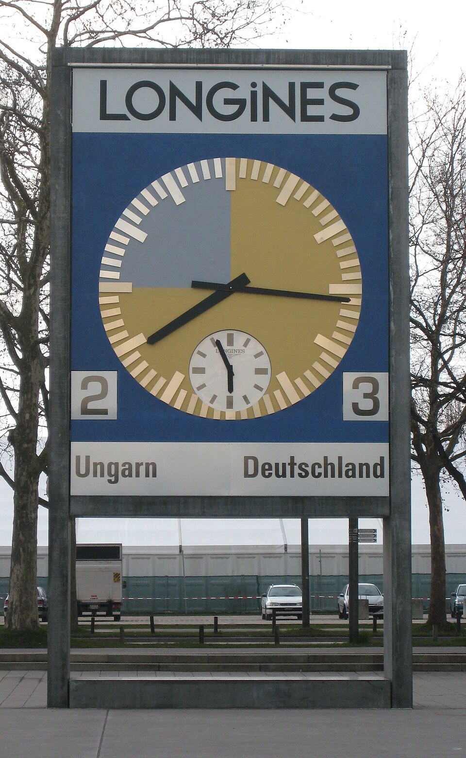 Wankdorf Stadium 1954 World Cup Final match clock &mdash; The Miracle of Bern, born from the Spirit of Spiez