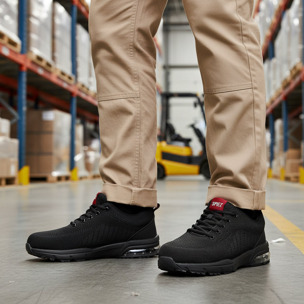 Anti-Smash Puncture Proof Composite toe safety shoes for men