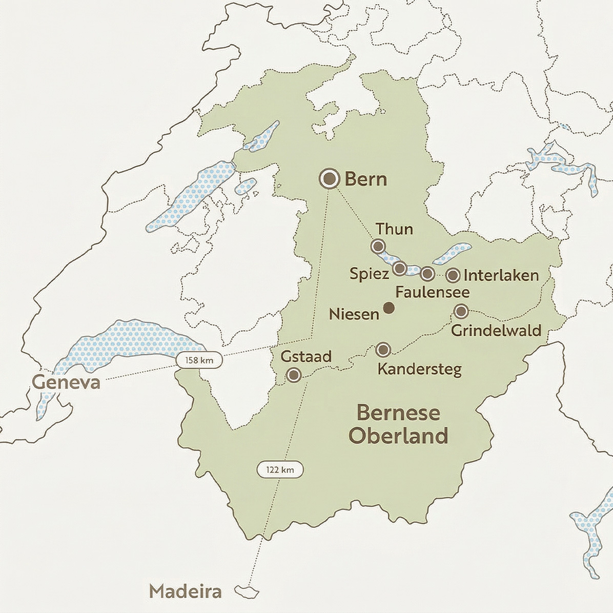 Switzerland map