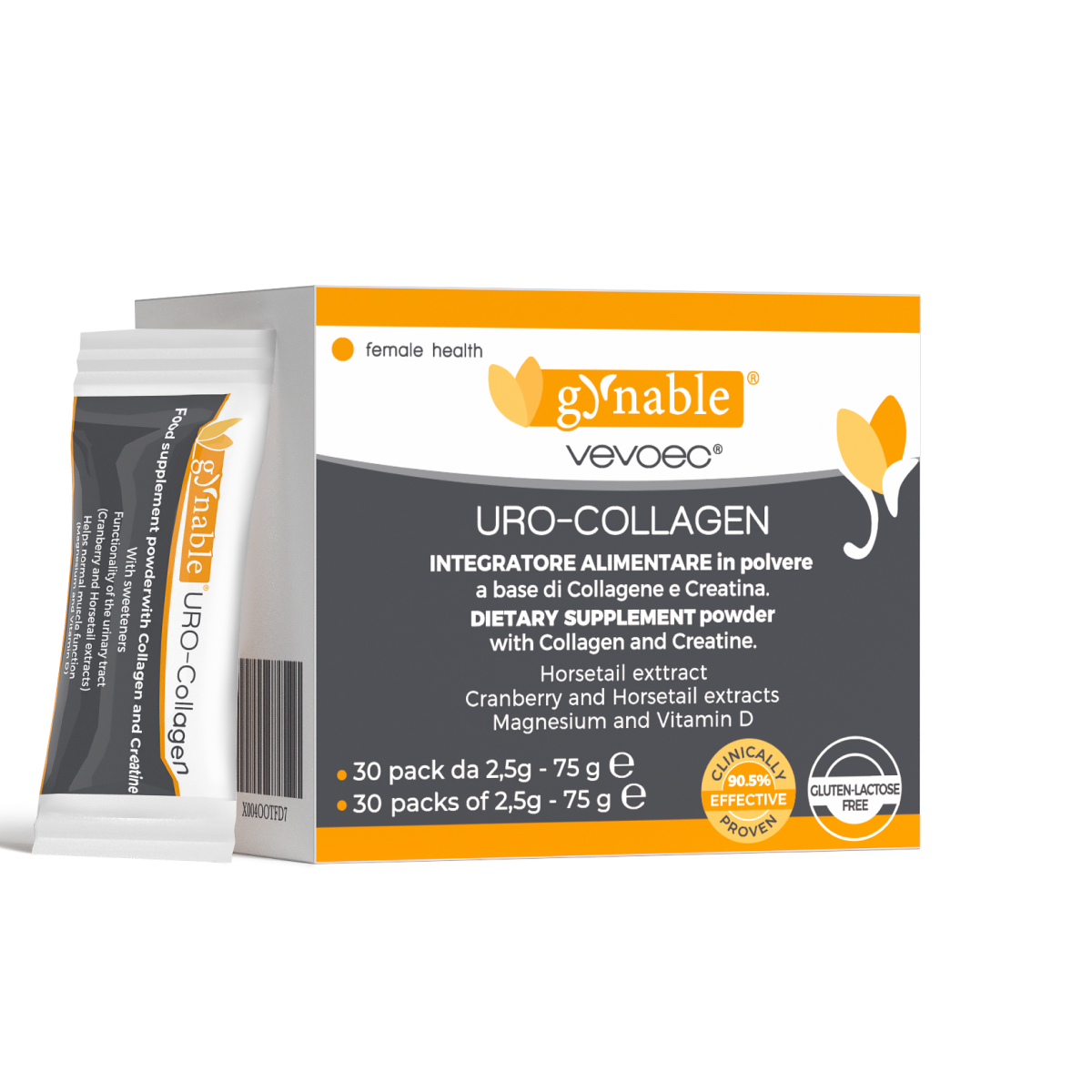 Gynable URO-Collagen,Bladder Control Supplement for Women,Urinary Tract Health